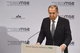 Ngoại trưởng Nga Sergei Lavrov. (Nguồn: AFP/TTXVN) 