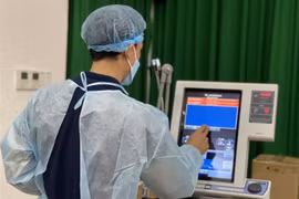 Thiết bị y tế tại Bệnh viện Đa khoa Thống Nhất (tỉnh Đồng Nai). (Ảnh: TTXVN phát) 