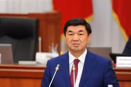 Thủ tướng Kyrgyzstan Mukhammedkalyi Abylgaziev. (Nguồn: AA/TTXVN) 
