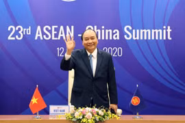 Hình ảnh về Hội nghị Cấp cao ASEAN-Trung Quốc lần thứ 23