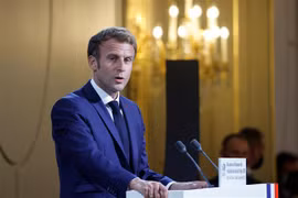 Tổng thống Pháp Emmanuel Macron. (Ảnh: AFP/TTXVN) 