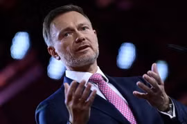 Bộ trưởng Tài chính Đức Christian Lindner. (Ảnh: AFP/TTXVN)