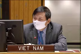 Đại sứ Đặng Đình Quý, Trưởng Phái đoàn Việt Nam tại Liên hợp quốc. (Nguồn: TTXVN phát) 