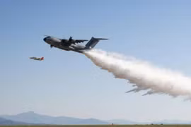 Máy bay A400M. (Nguồn: AFP) 