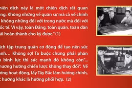 Nhãn quan chiến lược của Chủ tịch Hồ Chí Minh trong Chiến dịch Điện Biên Phủ