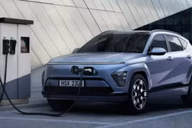 Hàn Quốc giới thiệu mẫu SUV cỡ nhỏ chạy bằng điện, mang tên Kona Electric. (Nguồn: Carscoops)
