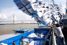 Tín hiệu tích cực cho mục tiêu xuất khẩu 7 triệu tấn trong năm 2023. (Ảnh: TTXVN)