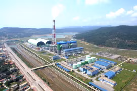 Nhà máy nhiệt điện Nghi Sơn. (Ảnh: PV/Vietnam+)