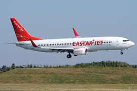 Máy bay Boeing 737-800 của hãng hàng không Eastar Jet. (Nguồn ảnh: Wikimedia.org)
