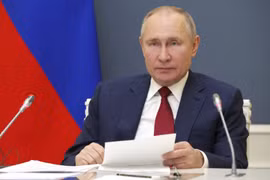 Tổng thống Nga Vladimir Putin. (Nguồn: TASS)
