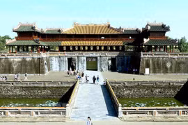 Hoàng Thành (Đại Nội Huế). (Ảnh: Hoàng Hùng/TTXVN)