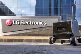 Công ty LG Electronics trình làng robot giao hàng thông minh