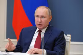 Tổng thống Nga Vladimir Putin. (Ảnh: AFP/TTXVN)