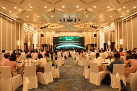 Các đại biểu tham dự tại toàn đàm. (Ảnh: Vietnam+)