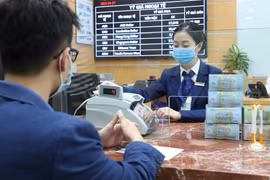 Hiệp hội Ngân hàng đề xuất giảm 2% thuế VAT cho các tổ chức tín dụng. (Ảnh: PV/Vietnam+)