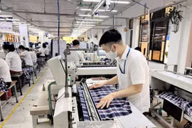 Hoạt động sản xuất - kinh doanh của doanh nghiệp tiếp tục gặp nhiều khó khăn trước các tác động tiêu cực từ bên ngoài. (Ảnh: PV/Vietnam+)