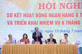 Thủ tướng Chính phủ Phạm Minh Chính phát biểu chỉ đạo tại hội nghị. (Ảnh: PV/Vietnam+)