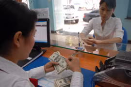Ngân hàng Nhà nước khó tăng lãi suất vì áp lực tỷ giá. (Ảnh: Vietnam+)