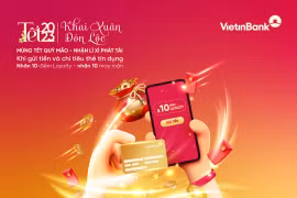 Khách hàng sẽ được nhận nhiều phần quà lì xì khi gửi tiết kiệm, thanh toán thẻ đầu năm mới tại VietinBank. (Ảnh: Vietnam+)