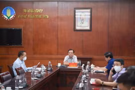 Bộ trưởng Bộ Nông nghiệp và Phát triển Nông thôn Lê Minh Hoan tại Hà Nội. (Nguồn: Văn phòng Bộ Công Thương)
