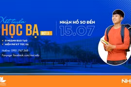 Thí sinh có thể lựa chọn xét tuyển online và offline. 