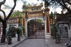 Đền Đống Nước. (Nguồn: sovhtt.hanoi.gov.vn)
