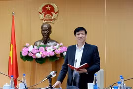 Bộ trưởng Bộ Y tế Nguyễn Thanh Long cho rằng đây là vụ vi phạm pháp luật nghiêm trọng. (Ảnh: PV/Vietnam+)