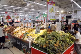 [Photo] Các siêu thị lớn ở Hà Nội ưu tiên tiêu thụ nông sản trong nước