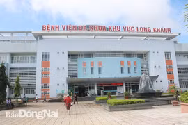 Quang cảnh Bệnh viện Đa khoa khu vực Long Khánh. (Nguồn: baodongnai)