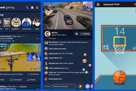 Giao diện ứng dụng Facebook Gaming. (Nguồn: Facebook)