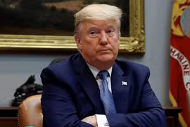 Tổng thống Trump có thể dùng quyền phủ quyết để bác nghị quyết mới được Quốc hội Mỹ thông qua. (Nguồn: Reuters)