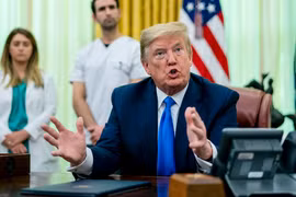 Tổng thống Donald Trump. (Nguồn: Getty Images)