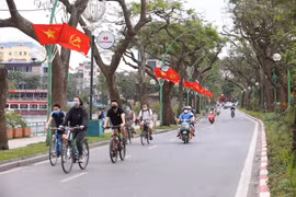 Đường Thanh Niên. (Ảnh: Anh Tuấn/TTXVN)