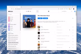 Giao diện Apple Music trên nền tảng web. (Nguồn: CNBC)