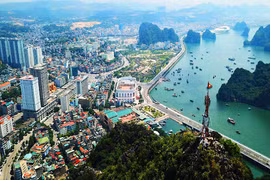 Thành phố Hạ Long, tỉnh Quảng Ninh. (Nguồn: Báo Quảng Ninh)