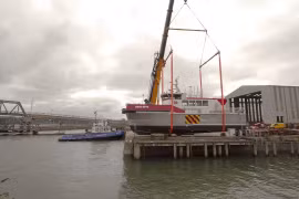 Xưởng đóng tàu Mainstay Marine Solutions. (Nguồn: YouTube)