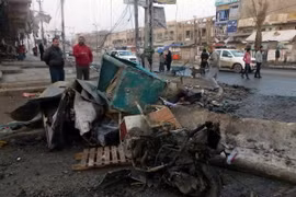 Bạo lực tiếp diễn tại Iraq. (Nguồn: AFP-TTXVN)
