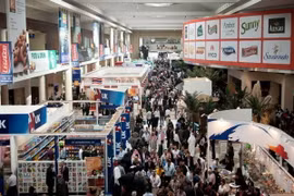 Quang cảnh Hội chợ Gulfood 2014 tại Dubai. (Nguồn: www.dubaicalendar.ae)