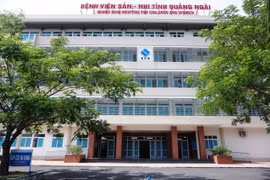 Bệnh viện Sản Nhi Quảng Ngãi.