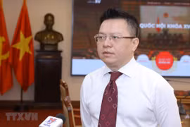 Ông Lê Quốc Minh, Ủy viên Trung ương Đảng, Phó Trưởng Ban Tuyên giáo Trung ương, Tổng Biên tập Báo Nhân Dân, Chủ tịch Hội Nhà báo Việt Nam. (Nguồn: TTXVN)