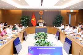 Quang cảnh cuộc họp. (Ảnh: An Đăng/TTXVN)