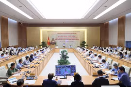 Thủ tướng Phạm Minh Chính, Trưởng Ban Chỉ đạo Cải cách Hành chính của Chính phủ, chủ trì Phiên họp thứ năm Ban Chỉ đạo để sơ kết công tác cải cách hành chính 6 tháng đầu năm; phương hướng, nhiệm vụ 6 tháng cuối năm. (Ảnh: Dương Giang/TTXVN)