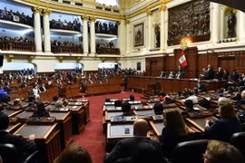 Toàn cảnh phiên họp Quốc hội Peru tại thủ đô Lima. (Ảnh: AFP/TTXVN)
