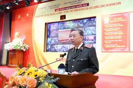 Đại tướng, Giáo sư, tiến sỹ Tô Lâm, Ủy viên Bộ Chính trị, Bí thư Đảng ủy Công an Trung ương, Bộ trưởng Bộ Công an. (Ảnh: Phạm Kiên/TTXVN)