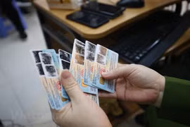 Căn cước công dân gắn chip. (Nguồn: Vietnam+)
