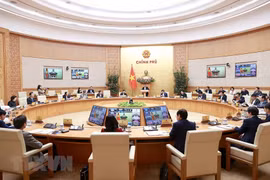 Quang cảnh Phiên họp Chính phủ thường kỳ tháng 1 năm 2023. (Ảnh: Dương Giang/TTXVN)