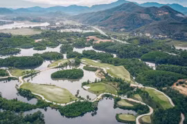 Sân golf Ngôi sao Yên Bái. (Ảnh: Yên Bái Star Golf).