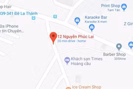 Khu vực án mạng xảy ra (Ảnh: Google Map) 