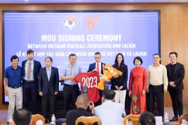 Khóa Huấn luyện “Phương pháp Laliga” là bước tiến đầu tiên trong việc ký kết thỏa thuận hợp tác giữa Liên đoàn Bóng đá Việt Nam VFF và LALIGA. (Ảnh: Laliga Academy Việt Nam)