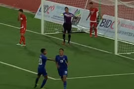 Bóng đá việt Nam một lần nữa lại thua trước Thái Lan. (Nguồn: YouTube)